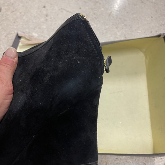 Elsa Peep toe wedge bootie - Picture 3 of 5